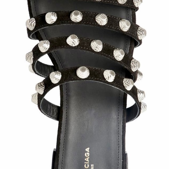 BALENCIAGA Studded Slide Sandal, 35 - Picture 5 of 13